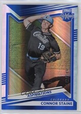 2022 Panini Elite Extra Edition Aspirations Blue 143/349 Connor Staine #146 11b4