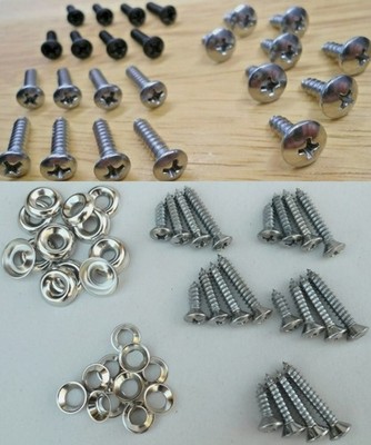 54pc BEZEL/TRIM/PANEL SCREW/WASHERS! FOR MOPAR A B C E BODY CUDA DART DUSTER ETC