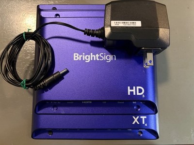 BrightSign XT4 MODEL XT1144 Series Expanded I/O Network Media Player