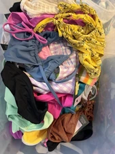 Lot Of 65 New Bathing Suit Separates Bikini Top And Bottom Lot Bundle Target