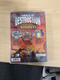 Mass Destruction Sega Saturn NIB mint condition