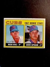 1967 Topps - HIGH # Rich Nye, John Upham #608 (RC) Rookie Card - HIGH NUMBER