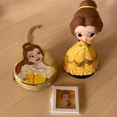 Disney Princess Belle Accomode Die-Cut Charm Coaster Qpoket Acrylic Magnet