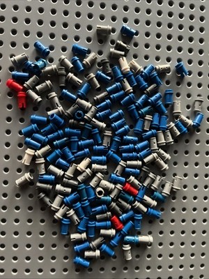 Lego Technic Pin 1/2 No Friction Multicolor Bulk Lot Part# 4274 170 pcs Used