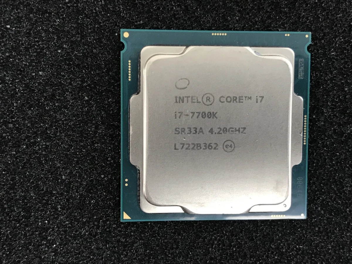 Intel Core i7-7700K Processor Model Computer Processors (CPUs) for