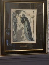 Lithographie Originale Certificat - Salvador DALI - La Divine Comédie - Cachet