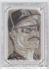 2022 Topps Museum Collection Canvas Reprints Artist Proof /50 Wade Boggs HOF 7i6