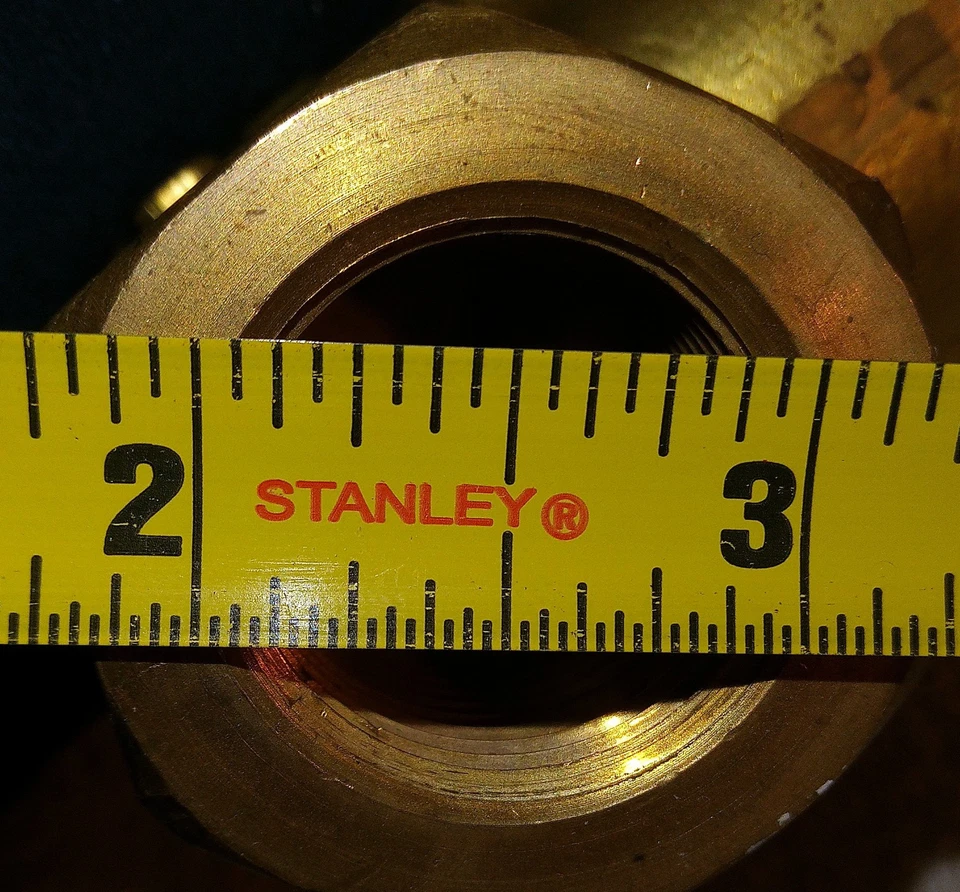 Válvula de desligamento de latão resistente REGO - NUL 9500B - NOVA - 3500 psi balão de ar quente - Imagem 4 de 4