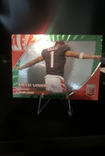 2024 Panini Donruss Elite - Field Vision Ja'Marr Chase #8 Green