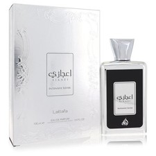 Lattafa Ejaazi Intensive Silver Eau De Parfum Spray Unisex 3.4 oz-100ml Sealed