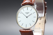 [Casi COMO NUEVO] Reloj Longines Grand Classic L4.635.4 33 mm esfera blanca cuarzo para hombre