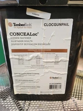 TimberTech Concealoc Hidden Fastener. 500 Sq-Ft Gun Pail 900 Clips 930 Screws