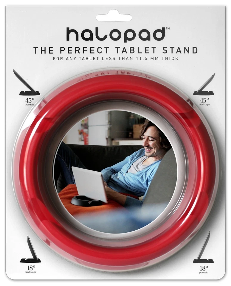 halopad - Ständer/Halterung für iPad, Tablets - RED - LETZTE EXEMPLARE