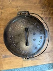 Vintage Griswold TITE-TOP 8 No. 1278 Cast Iron Dutch Oven w/ 2551A 2-10-1920 Lid