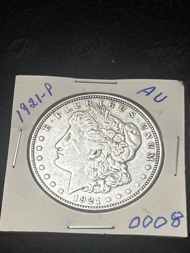 1921-S $1 Morgan Silver Dollar AU