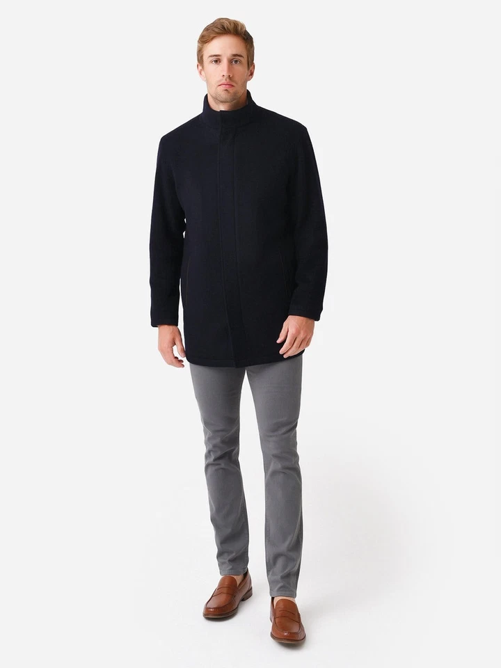 NWOT Peter Millar Crown Flex Fleece City Coat in Navy Size M $748 - Image 4 of 4