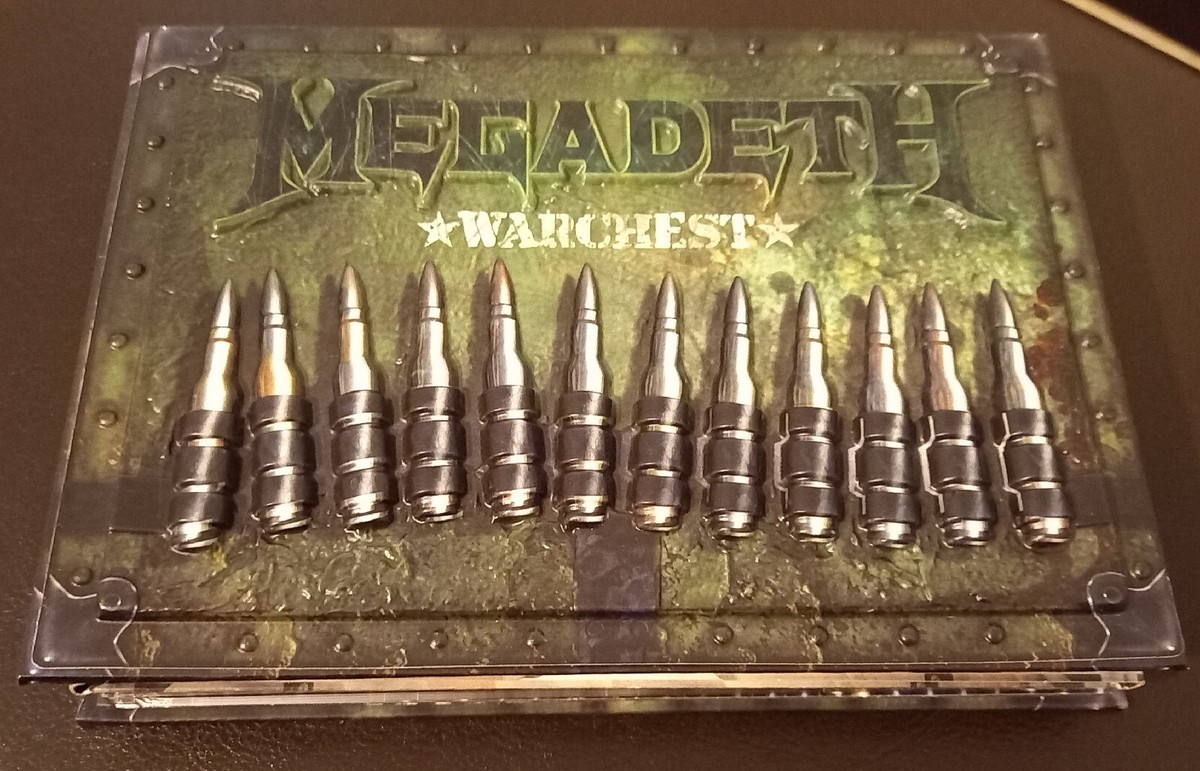 Megadeth: Warchest (4 CDs + Live DVD) - Embossed Box + Slip Cover
