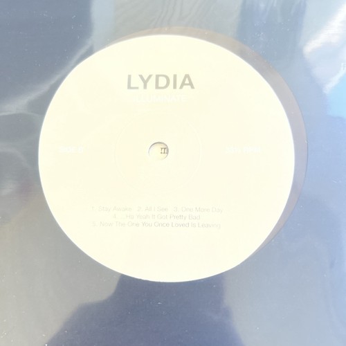 LYDIA Illuminate Brown Marble Color Vinyl LP Record Japanese Obi Strip LE x/100 - Picture 8 of 8