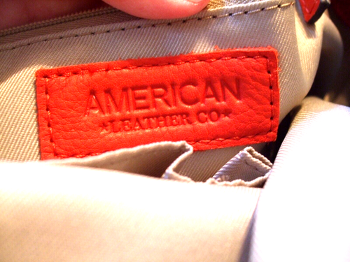 American Leather Co. Janssen Glove Satchel, RED, NEW FROM QVC, A640395,MSRP $195 - Bild 24 von 24