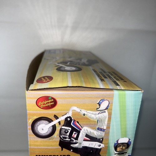 Limited Black Variant 2020 Evel Knievel California Creations Stunt Cycle nuevo en caja - Imagen 11 de 11