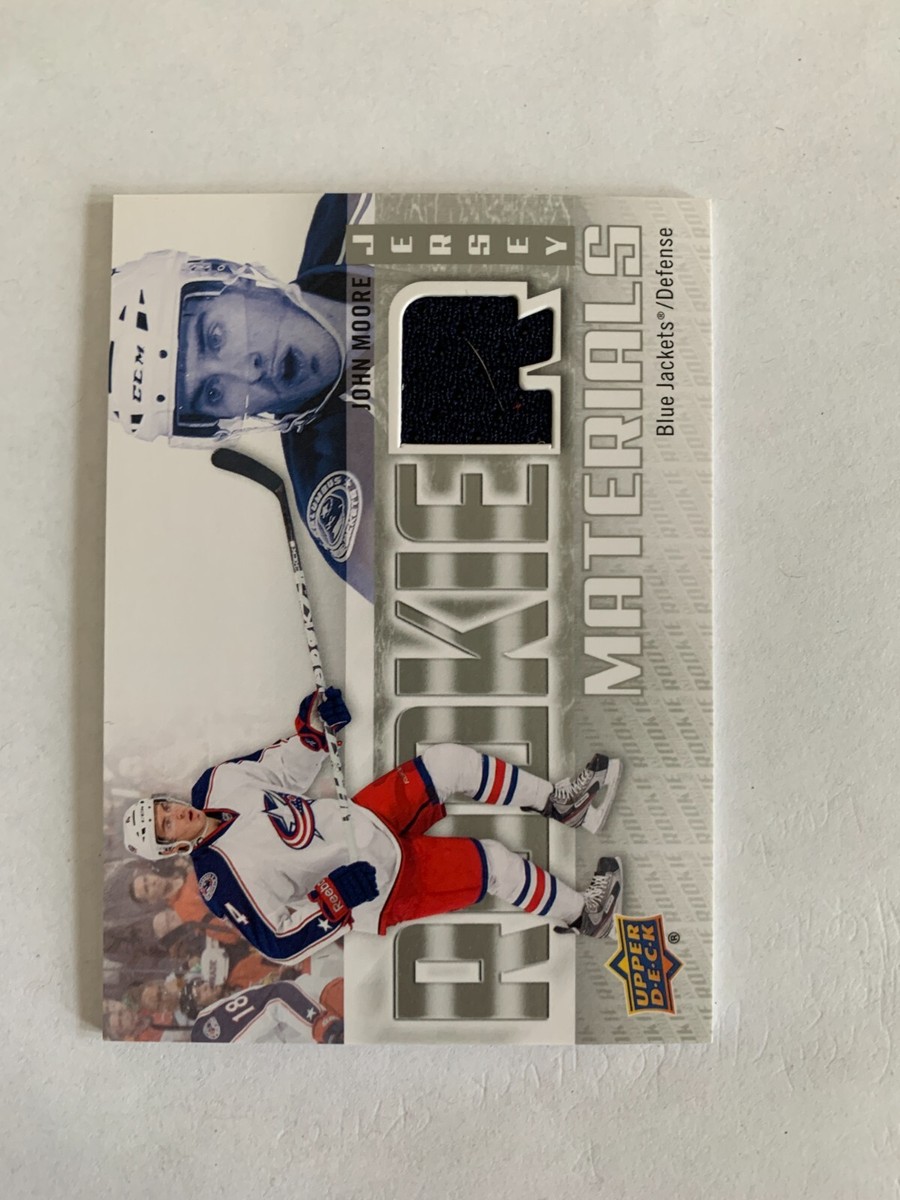 2011-12 Upper Deck Rookie Materials #RMJM John Moore - Columbus 