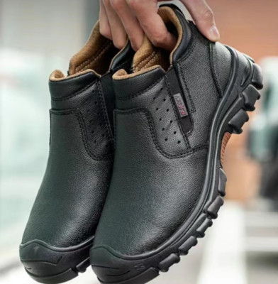 Mens Work Boots Indestructible Shoes Composite Toe Shoes Waterproof Safety Shoes