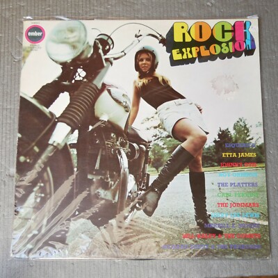 LP - Rock Explosion 1970 - Series From EMBER Records - Stereo - GEMA - 12'' Vinyl