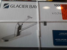 Glacier Bay 1000 024 879 Single Handle Kitchen Faucet - Stainless Steel