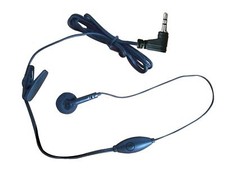 NEW EARBUD SPEAKER WITH INLINE PTT/MIC FOR BINATONE TERRAIN/ACTION 550/750/950