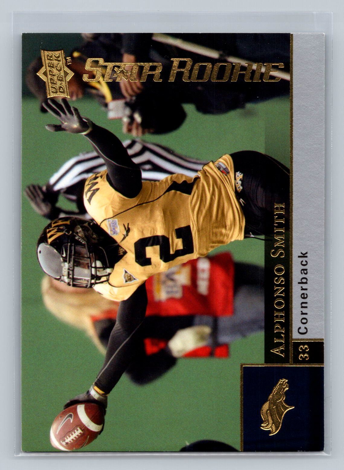 2009  Upper Deck #216  Alphonso Smith Star Rookie Broncos