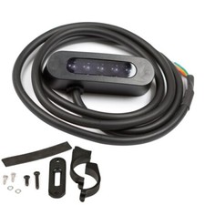 Unità luci di controllo alfa nero mini per moto Bobber Chopper custom