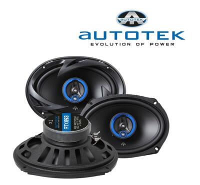 Autotek ATX-693 15x23 cm (6 x 9er) 3-Wege Triaxial Lautsprecher 300 Watt 1 Paar