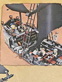 LEGO PIRATES OF THE CARIBBEAN 4184 SHIP BOAT RETIRED RARE LIMITED DISNEY