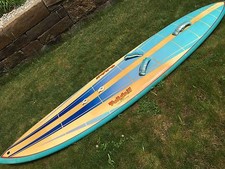 Vintage Full Sail custom sailboard with Gaastra Sail