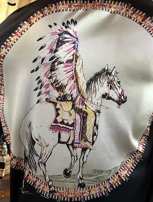 Men's Rare Versace Vintage Shirt, Made In Italy, Silk