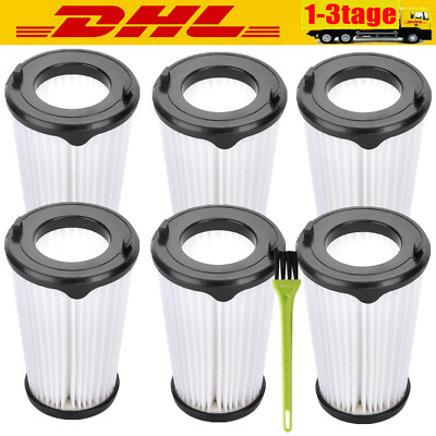 6-Pack Hepa-Filter Für-AEG CX7 CX7-2 Serie Ergorapido AEF150 Akku-Staubsauger