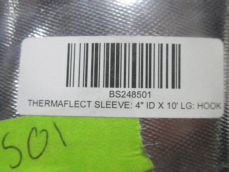 Thermaflect sleeve heatshield products 4" x 10 ft. Pt.# 274309 - Image 2 of 2