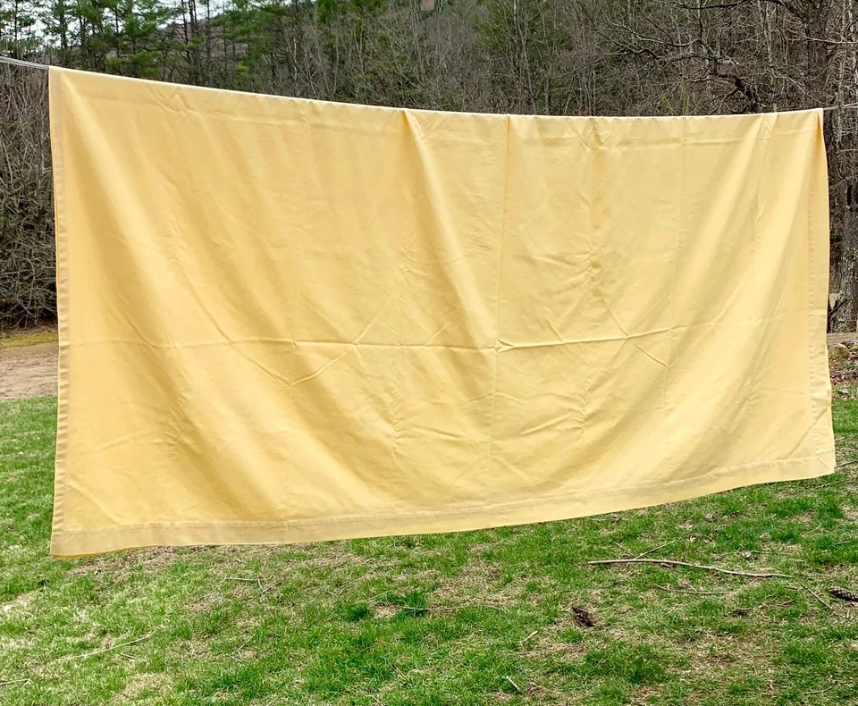 Cobertor Matelasse Amarillo Cama King Anichini Vermont Algodón Importado Reversible Foto 4 de 4