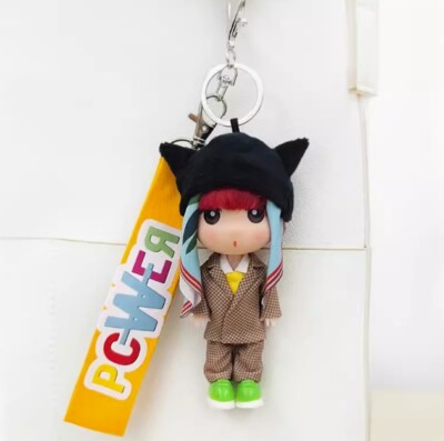 New Bigbang G-Dragon POWER Doll Keychain Figure Pendant Birthday