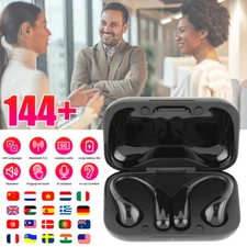 New Bluetooth 5.3 Earbuds for iPhone, AI Translator 144 Languages, Voice to Text