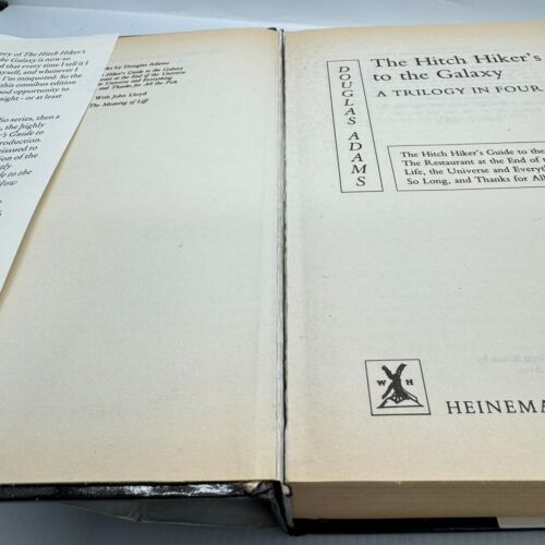 Hitchikers Guide to the Galaxy Complete Series Books Douglas Adams HC/DJ - Picture 9 of 19