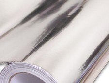 Flexi Chrome Silver Stretchable Vinyl Car Wrap Self Adhesive Sticker Decal Film Flexi Chrome Silver Stretchable Vinyl Car Wrap Self Adhesive Sticker Decal Film
