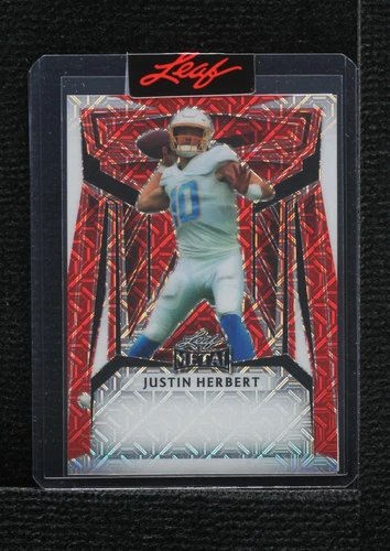 2023 Leaf Metal Justin Herbert #BA-JH2