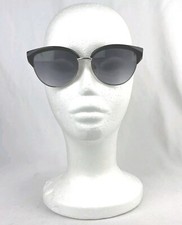 Kenneth Cole Reaction KC1398 01B Women's Cat Eye Black/Gold Sunglass 56-16-140