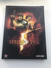 Resident Evil 5 The Complete Official Guide Book Piggyback Strategy Guide 