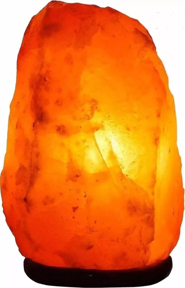 Natural Himalayan Salt Lamp Air Purifier Pack of 2 with USB Night Light at Low Cost