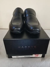 Harry's of London Black Slip Ons