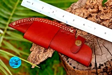 GENUINE LEATHER HANDMADE KNIFE SHEATH FOR FIXED BLADE KNIFE HOLSTER 2755