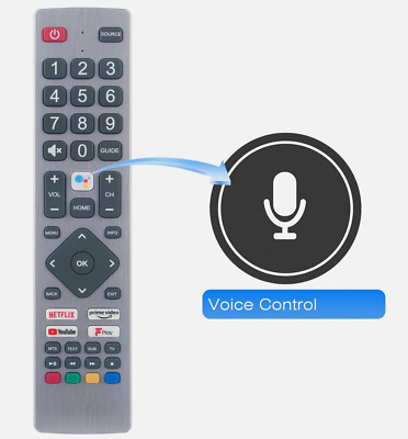 Sprachfernbedienung Ersatz für Sharp Aquos TV SHWRMC0134 SHW/RMC/0134