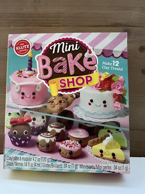 Mini Bake Shop By KLUTZ Decorate Create Cakes, Donuts, Cupcakes Crafts Book G10